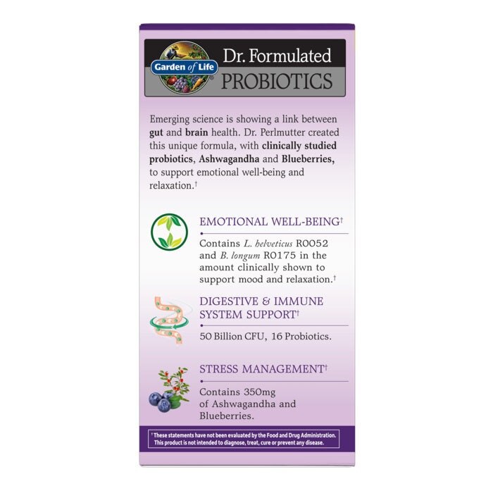 Dr. Formulated - Probiotice pentru Starea de Spirit+ - 60 capsule - imagine 5