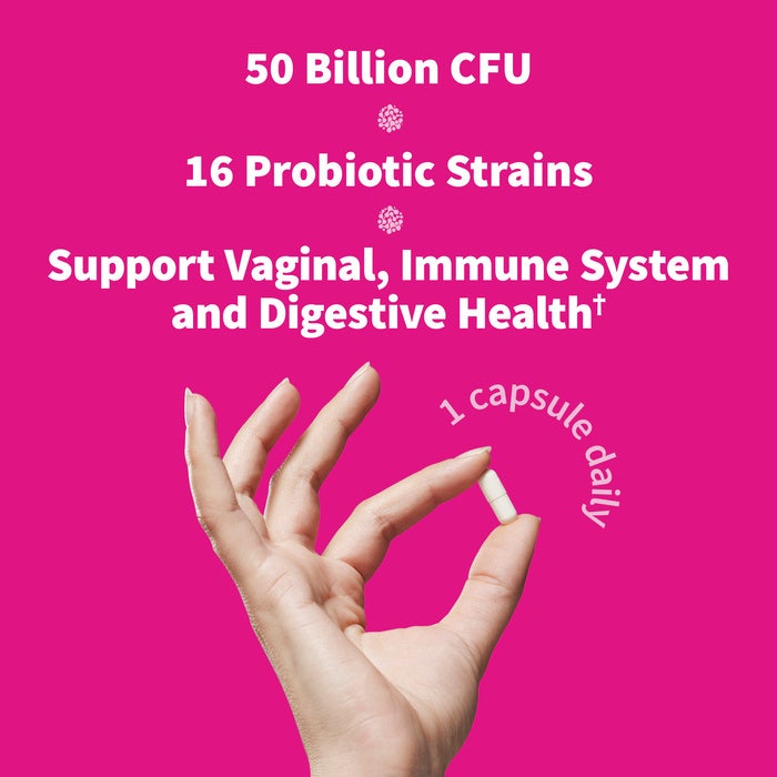 Dr. Formulated Probiotics - Probiotice formulate pentru femei, administrare zilnică unică - 30 capsule - imagine 5