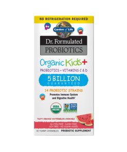 Eco Supplements - Dr. Formulated Probiotics Organic Kids+ Shelf-Stable Watermelon 30 Chewables