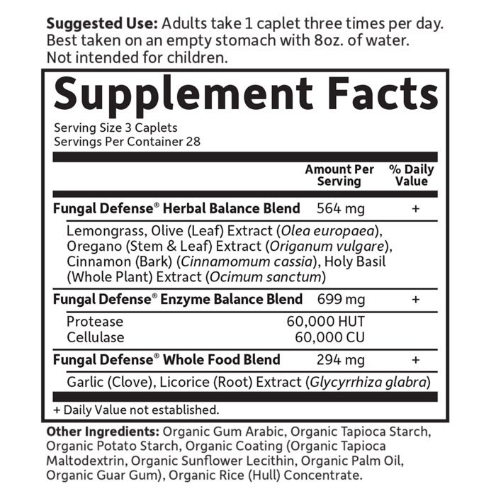 Have af Livet - Capsule vegane pentru apărarea împotriva ciupercilor, 84 bucți - Billede 2