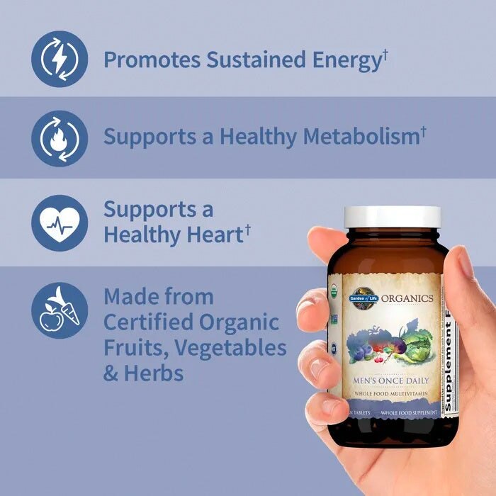Mykind Organics - Vitamine zilnice pentru bărbați, 60 de tablete vegane - imagine 4