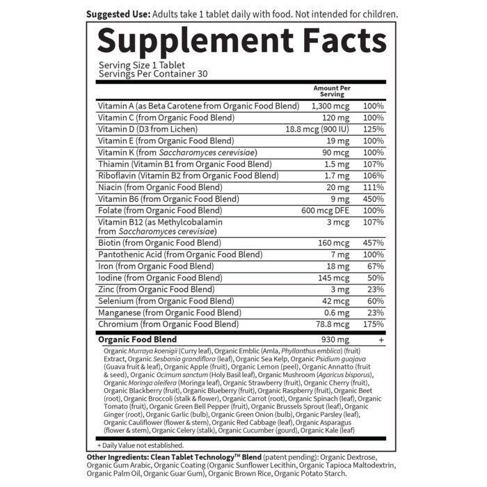 Mykind Organics - Supliment alimentar pentru sarcină, zilnic, 30 tablete vegane - Billede 2