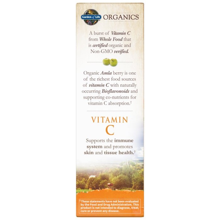 Mykind Organics - Spray organic cu vitamina C aromă de portocală-tangerină, 58 ml - imagine 3