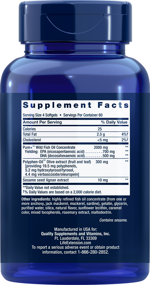 Sesame Lignans & Olive Extract