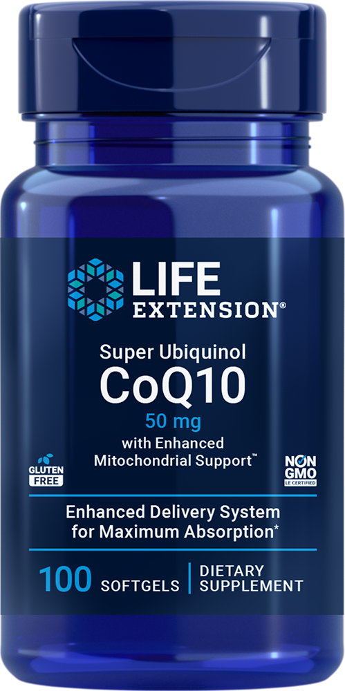 Eco Supplements - Super Ubiquinol CoQ10 with Enhanced Mitochondrial Support™