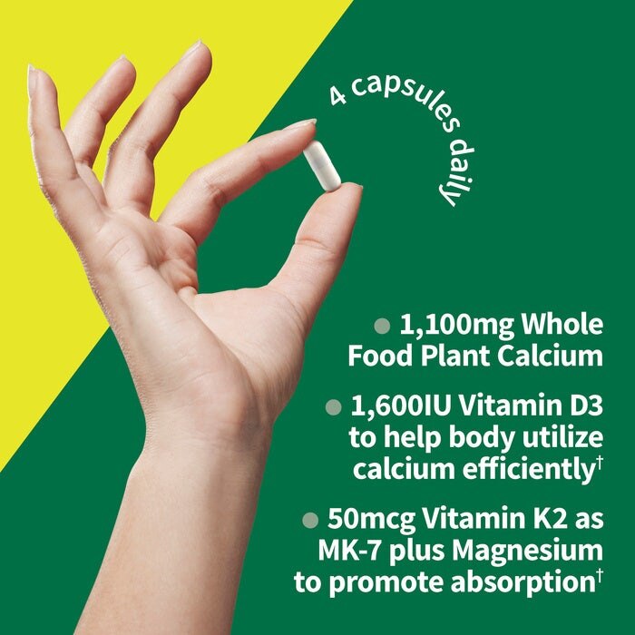 Have af Livet - Codul Vitaminelor Calciu Crud, 60 capsule - imagine 4