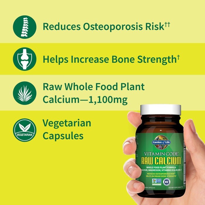 Have af Livet - Codul Vitaminelor Calciu Crud, 60 capsule - imagine 5