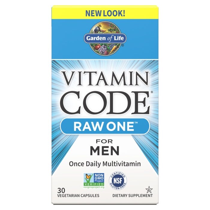 Eco Supplements - Vitamin Code Raw One for Men Multivitamin Capsules