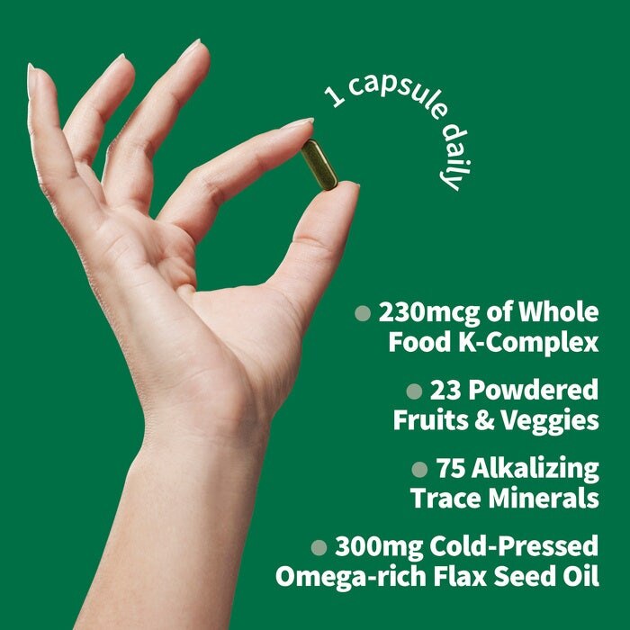 Have af Livet - Complex de Vitamina K Raw, 60 capsule vegane - Billede 3