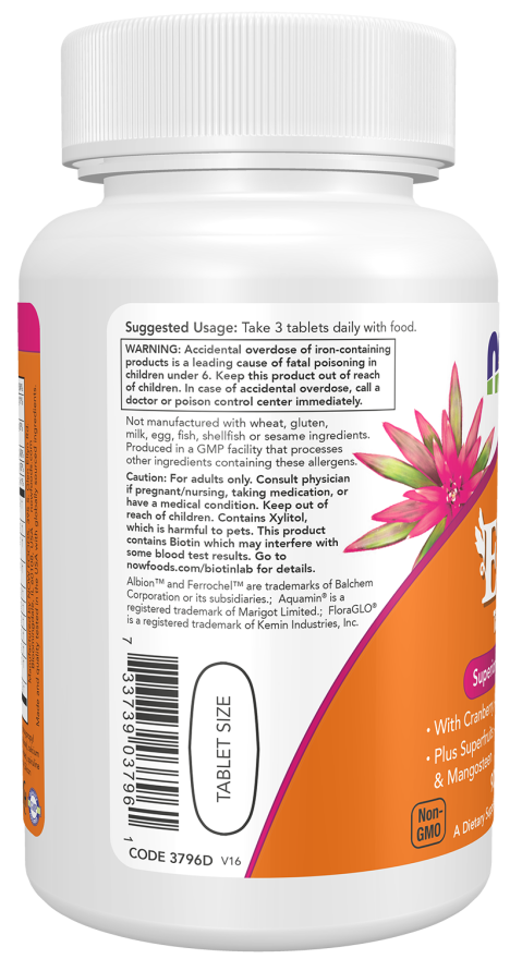 NOW Foods - Multivitamine Eve Superior pentru Femei - 180 tablete - imagine 4