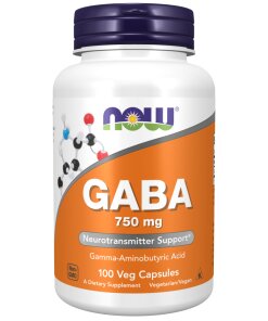 GABA 750 mg Veg Capsules