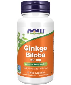 Ginkgo Biloba 60 mg Veg Capsules