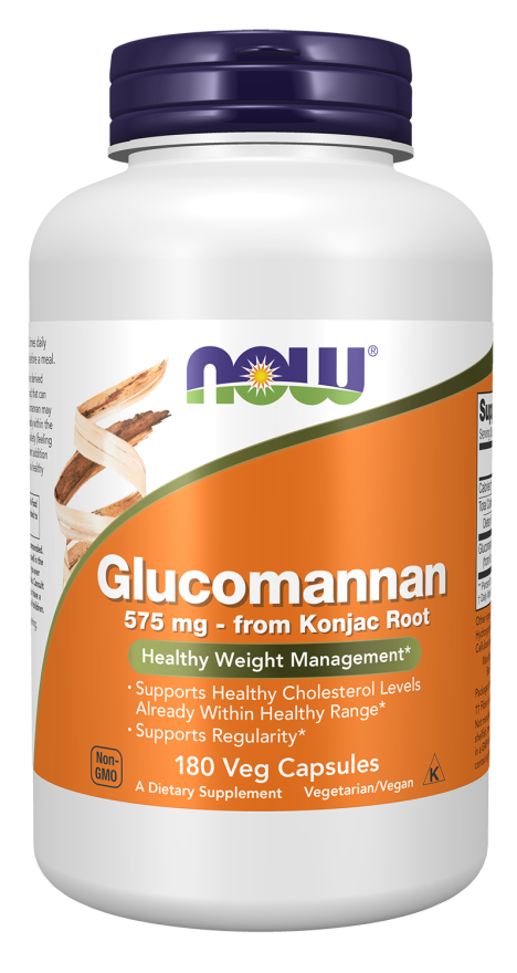 Glucomannan 575 mg Veg Capsules