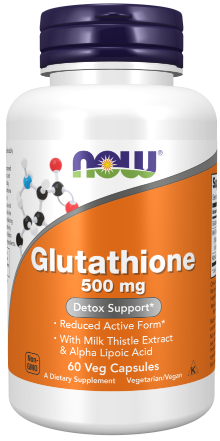 NOW Foods - Glutation 500 mg, 120 capsule - imagine 4