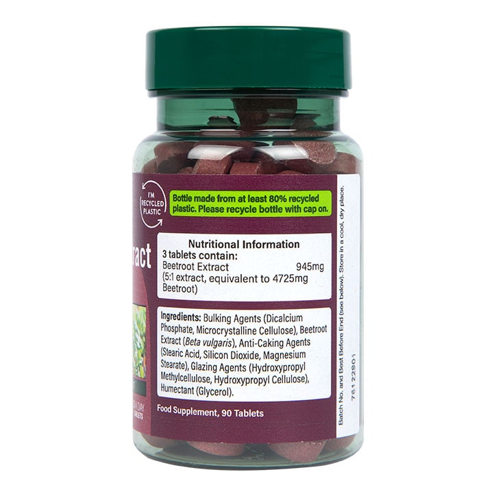 Holland & Barrett - Extract de sfeclă roșie, 945mg - 90 tablete - Billede 3