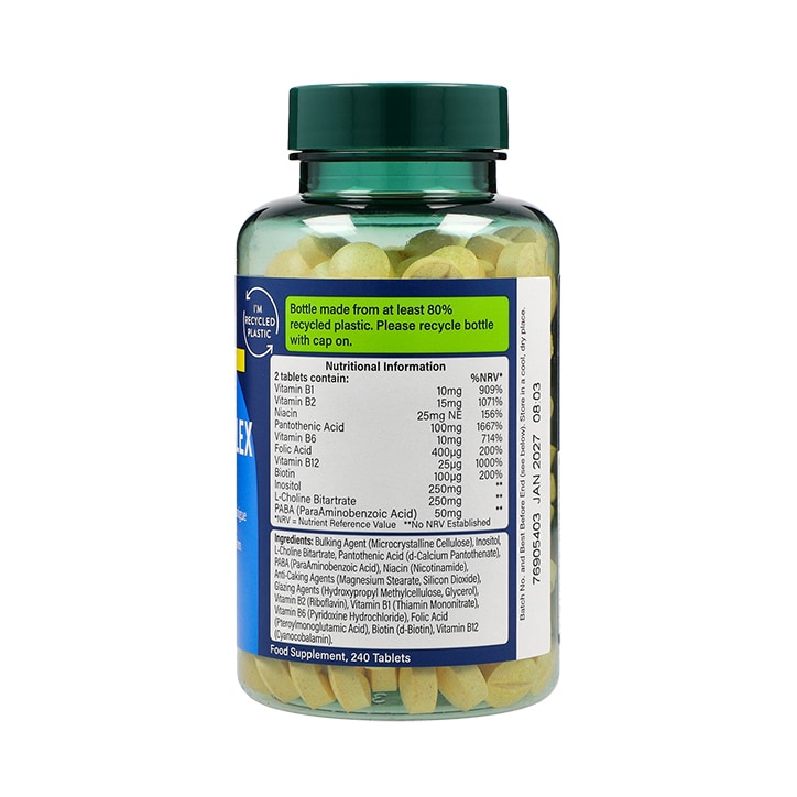 Holland & Barrett - Complex Complet de Vitamina B cu Înaltă Potență, 240 tablete - imagine 2