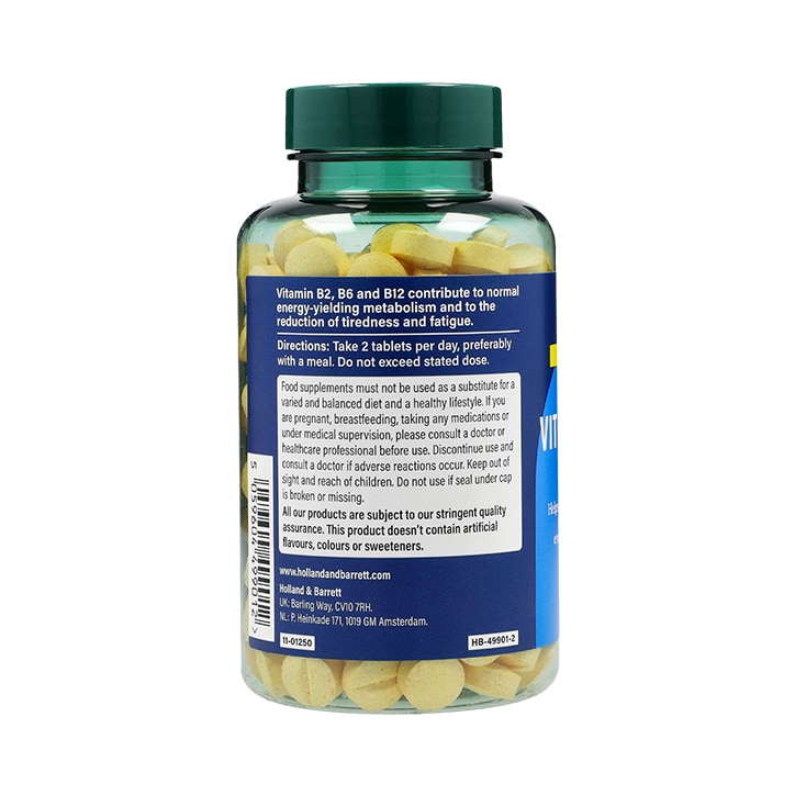 Holland & Barrett - Complex Complet de Vitamina B cu Înaltă Potență, 240 tablete - imagine 3