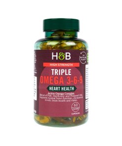 Holland & BarrettHigh Strength Triple Omega 3-6-9 60 Capsules(459)Heart HealthEveryday HealthEye HealthBrain Health+2
