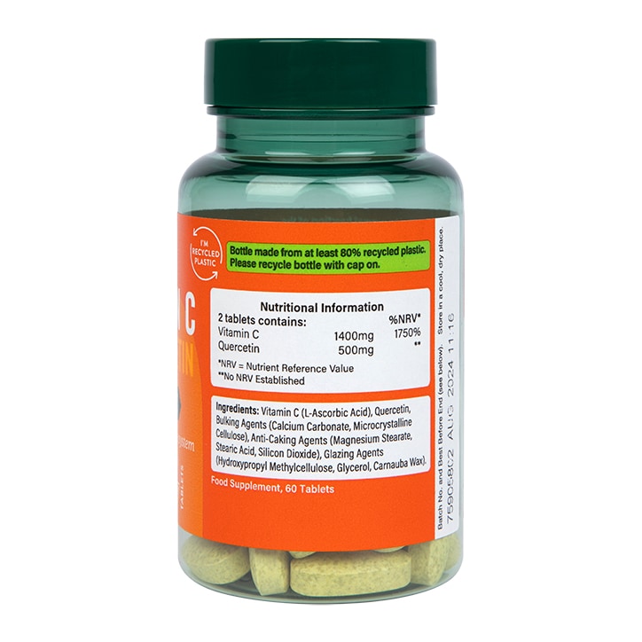 Holland & Barrett - Vitamina C și Quercetin, 60 tablete - Billede 3