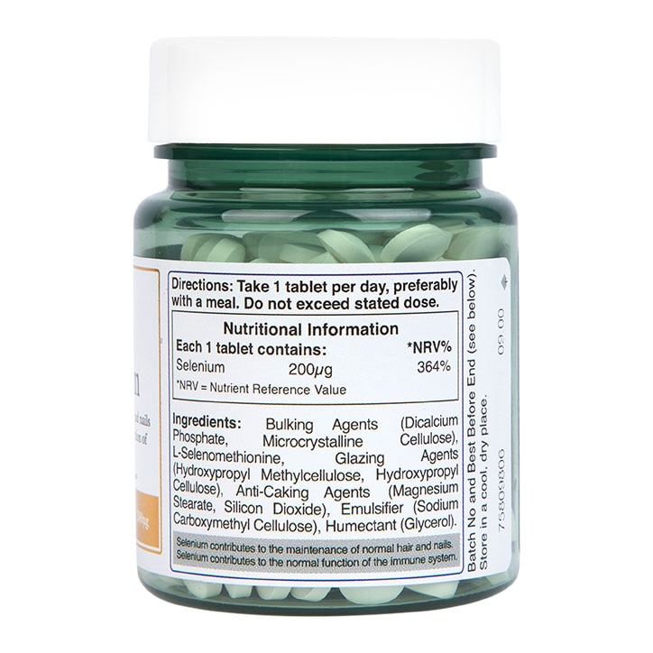 Holland & Barrett - Selen 200mcg, 240 tablete - Billede 3