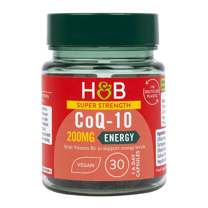 Holland & BarrettSuper Strength Co-Q10 200mg 30 Capsules(260)Energy