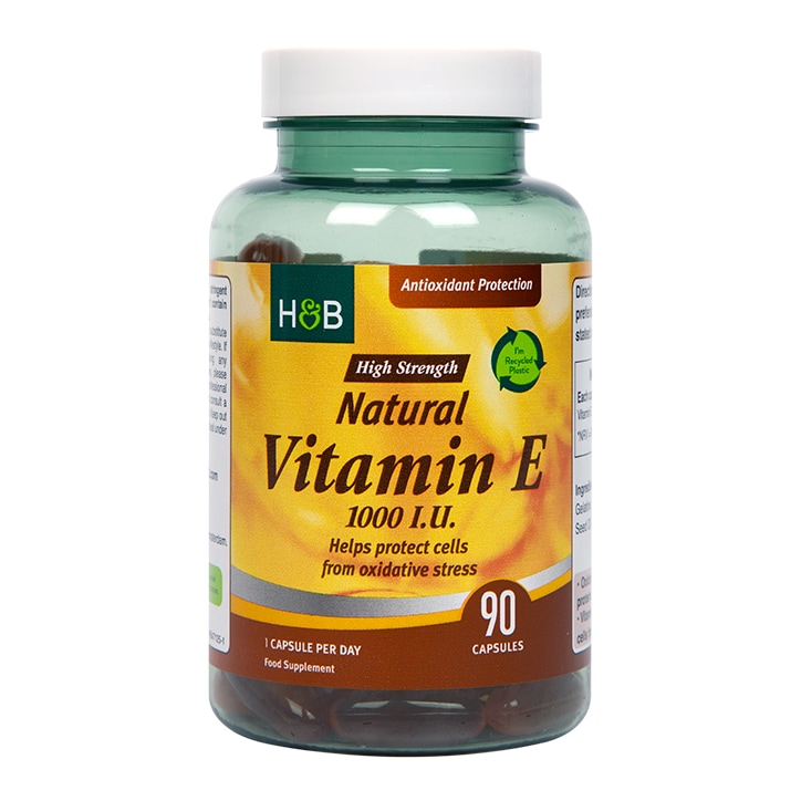 Holland & BarrettVitamin E 1000iu 90 Capsules(56)