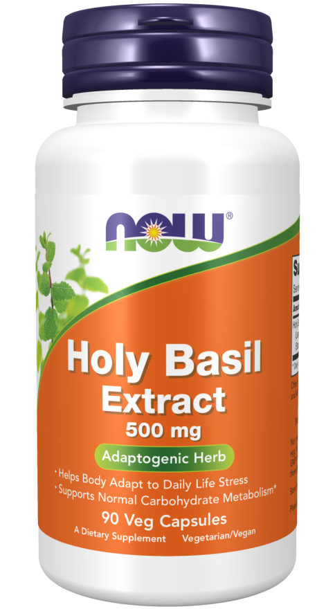 Holy Basil Extract 500 mg Veg Capsules