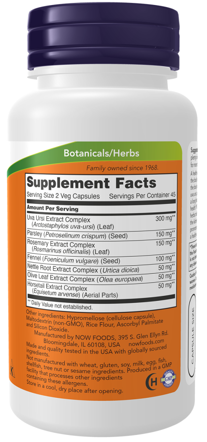 NOW Foods - Detoxifiere Renală, 90 capsule - Billede 2