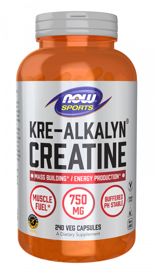NOW Foods - Kre-Alkalyn Creatină, 240 capsule - imagine 4