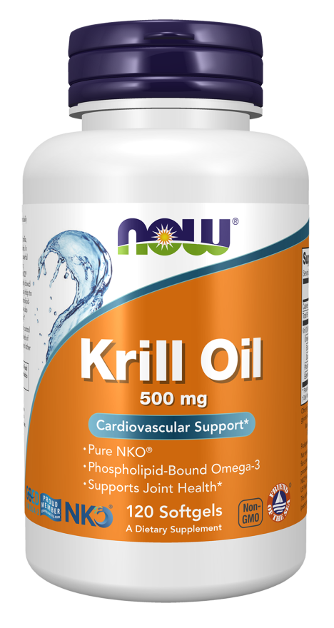 NOW Foods - Ulei de Krill, 500 mg - 60 capsule moi - Billede 4