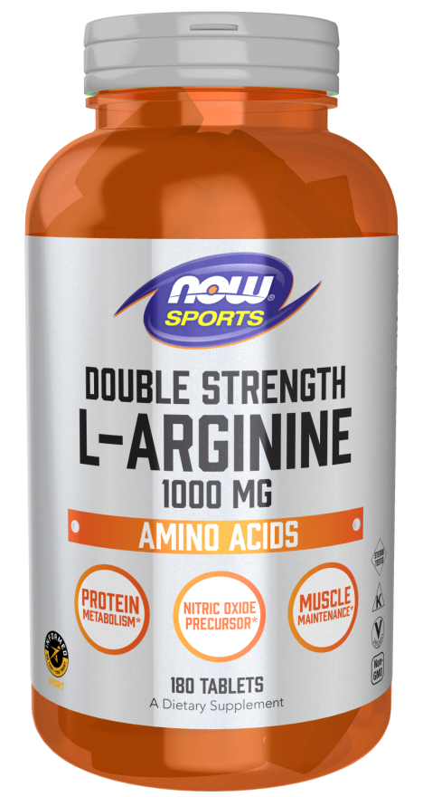 NOW Foods - L-Arginină, 1000 mg, 60 tablete - Billede 4