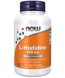 L-Histidine 600 mg Veg Capsules