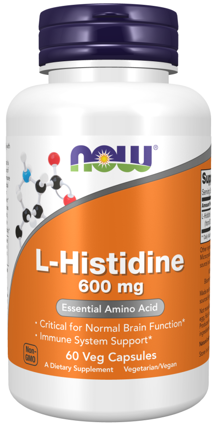 L-Histidine 600 mg Veg Capsules