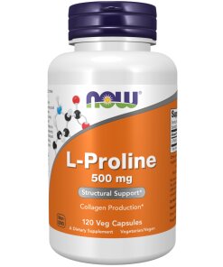 L-Proline 500 mg Veg Capsules