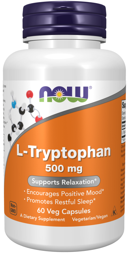 L-Tryptophan 500 mg Veg Capsules