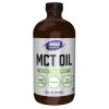 MCT Oil Liquid in Glass Bottle