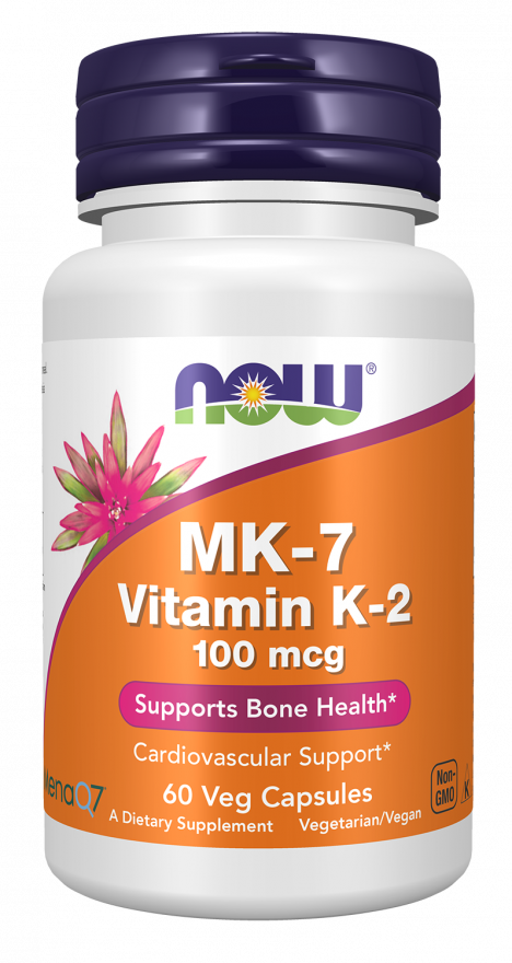 MK-7 Vitamin K-2 100 mcg Veg Capsules