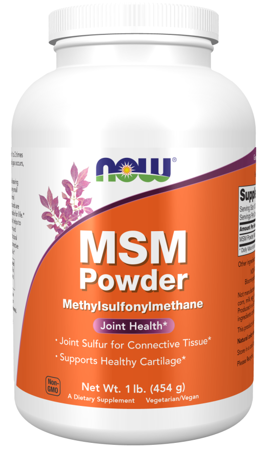 NOW Foods - MSM (Metilsulfonilmetan) Pulver, 227g - Billede 3