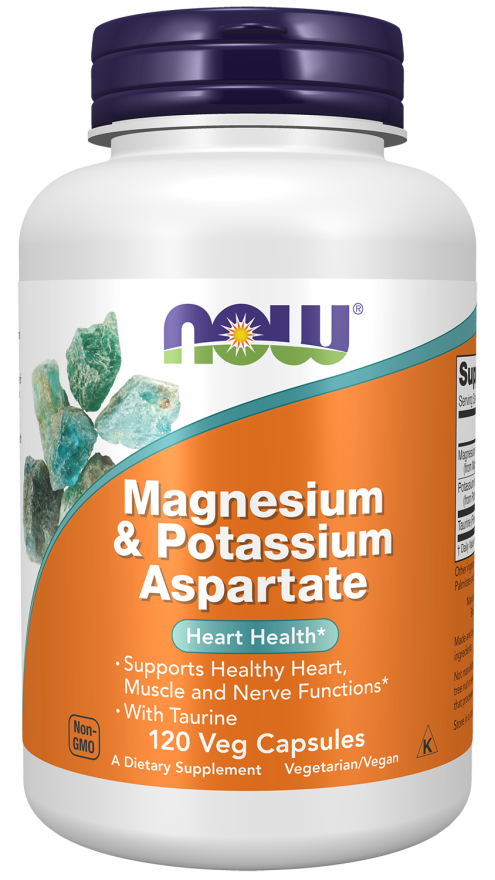 Magnesium & Potassium Aspartate Veg Capsules
