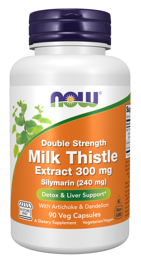 NOW Foods - Extract de Păpădie cu Anghinare, Dublă Putere 300mg - 50 capsule - Billede 4