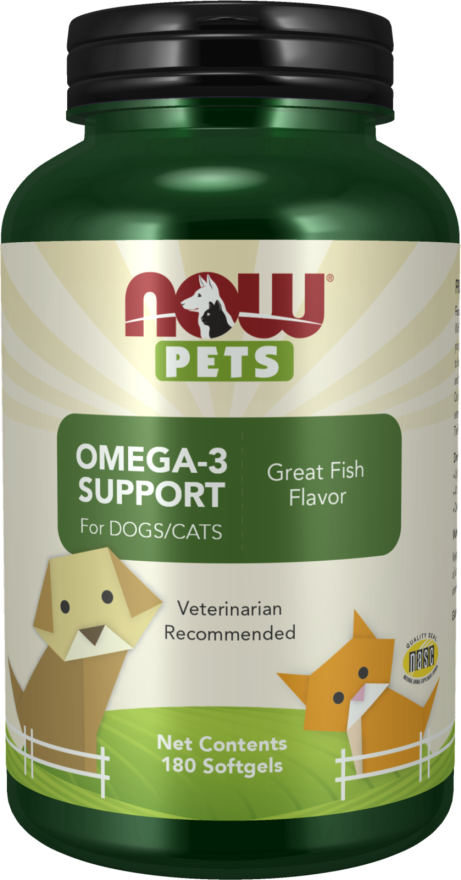Omega-3 Support Softgels for Dogs & Cats