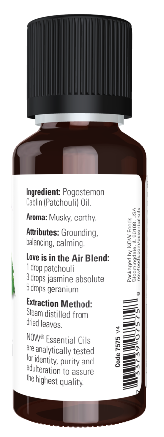 NOW Foods - Ulei esențial de patchouli, 30 ml - imagine 3