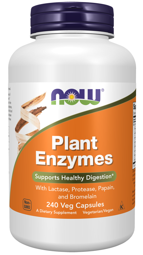NOW Foods - Enzime din Plante, 240 capsule - Billede 4