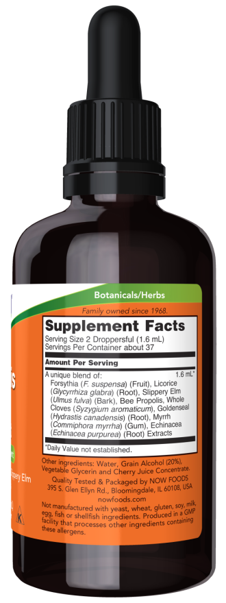 NOW Foods - Extract de Propolis Plus - 60 ml - Billede 2