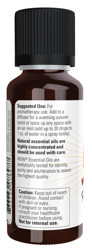 NOW Foods - Ulei esențial de condimente pentru dovleac, 30 ml - imagine 3