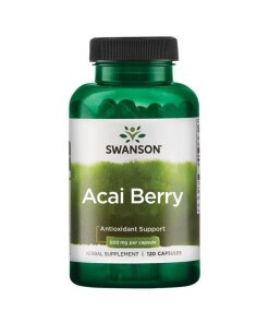 SWANSON Acai owoce 500mg 120 kaps