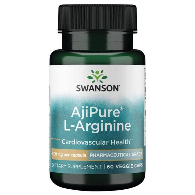SWANSON AjiPure L-Arginina 500mg 60kaps