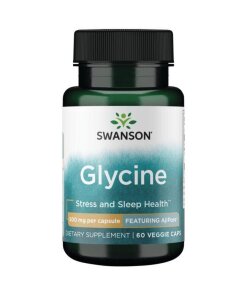 SWANSON AjiPure glicyna 500mg 60kaps