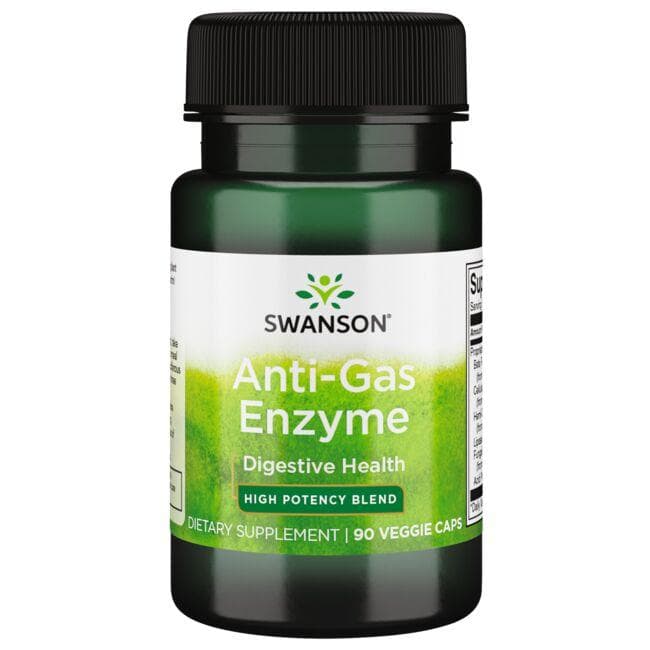 SWANSON Anti-Gas Enzyme 90 kaps