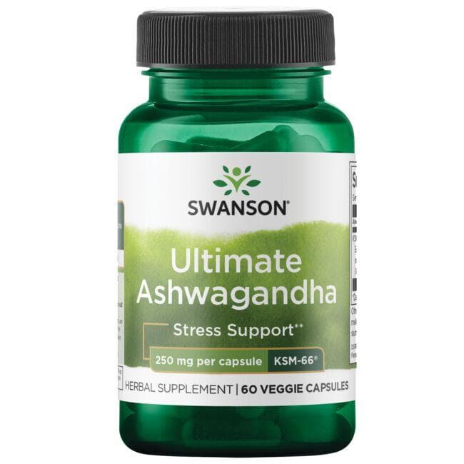 SWANSON Ashwagandha KSM-66 250mg 60 kaps
